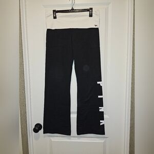 PINK Victoria's Secret Black and White Kids Sweatpants